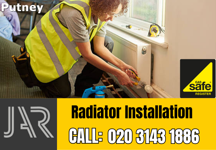 radiator installation  Putney